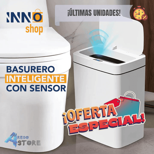 BOTE BASURA INTELIGENTE CON SENSOR