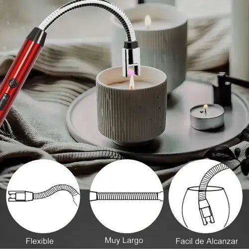 Chispero Encendedor USB Eléctrico