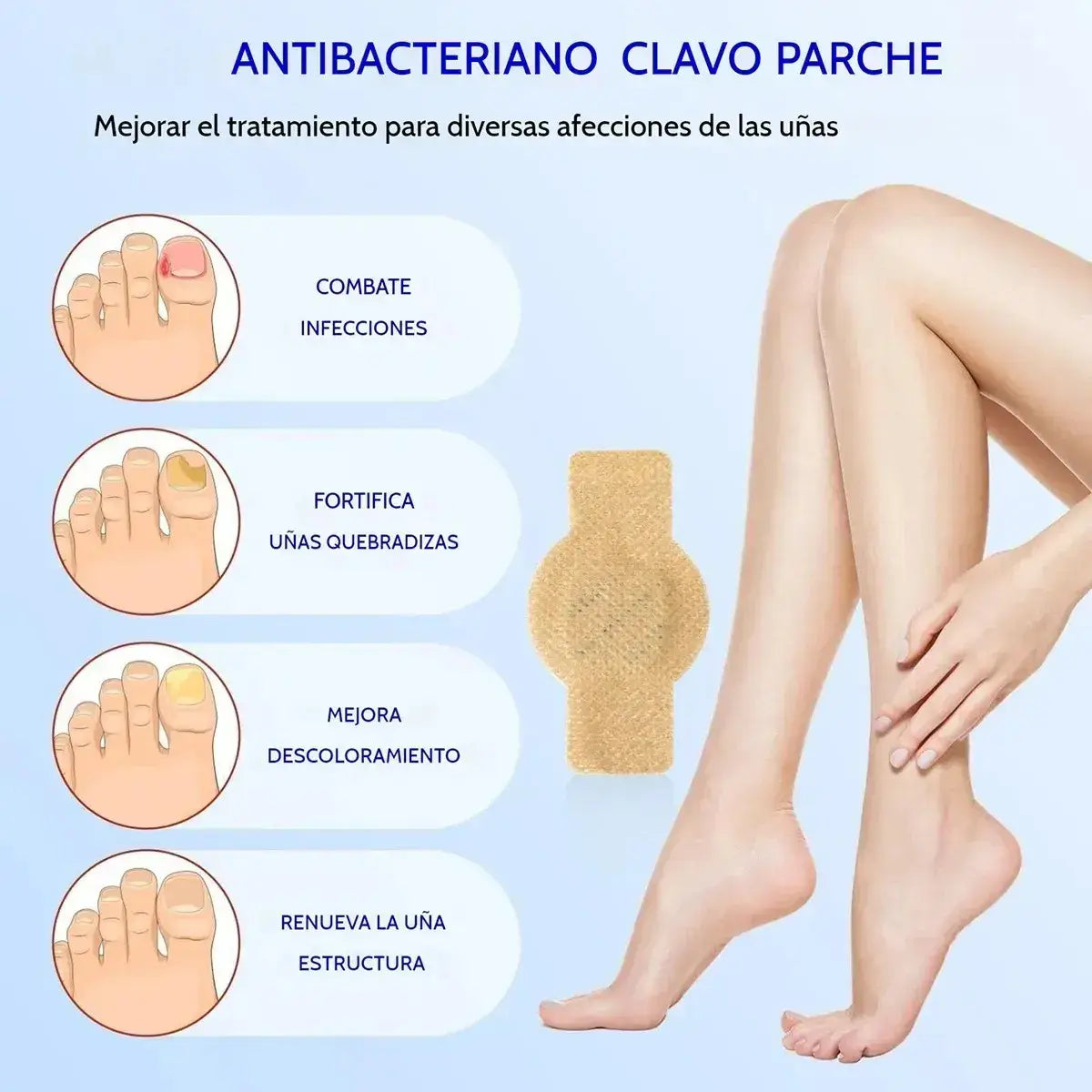 Parches Antihongos para Uñas Pack 2x1 (42uni)